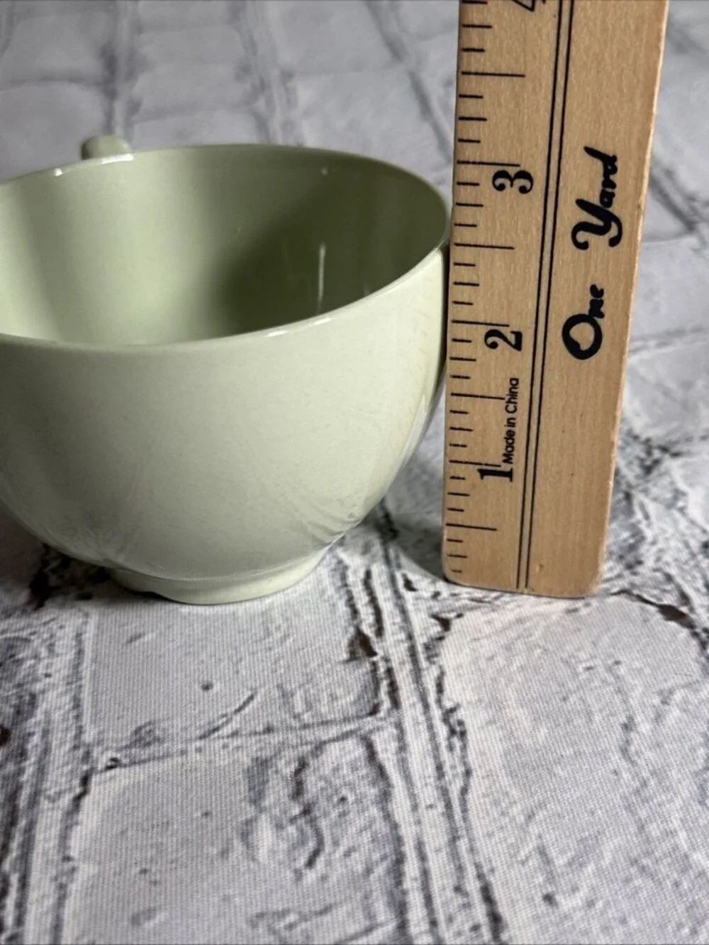 Pastel Green Sea Foam Green Celadon Cup Made In England 7oz Dainty Tea Time Cup